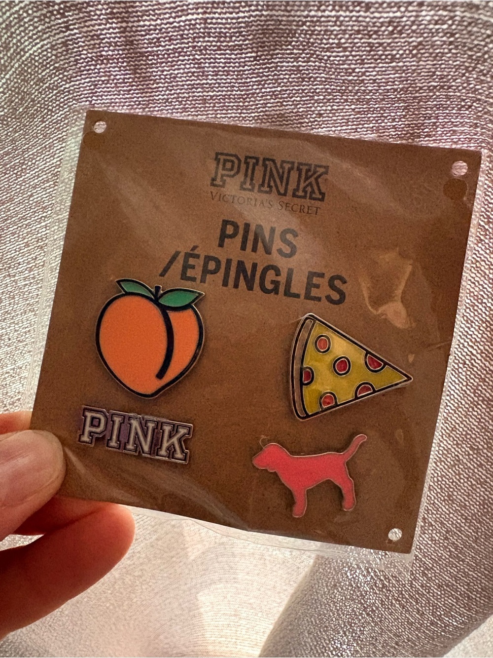 PINK Pins Four Pack